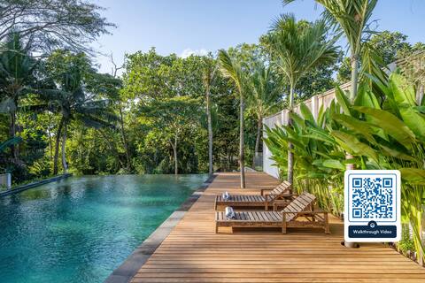 Infinity Pool Villa with Ice Bath and Skate Ramp