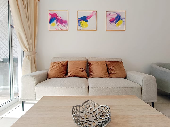 Amazing Big Flat In Paradise Gardens 1 Gigabit - Paphos