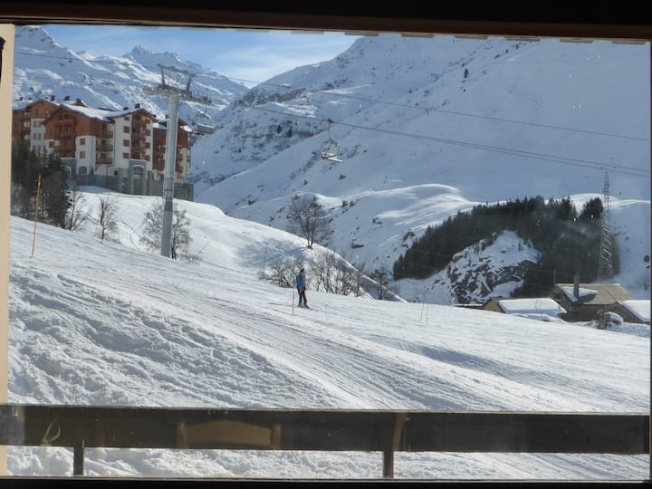 Appart 5pers Sur La Piste, Plein Sud, Les Menuires - Francja