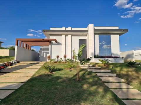 Top Airbnb: Cottage 1h30 from SP Ninho Verde 1 in Porangaba