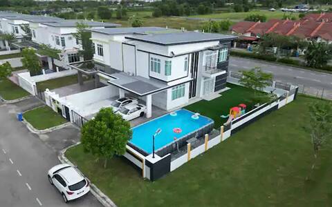 TropINN Villa CornerHouse•BIGPool• BBQ•KTV•Billiards