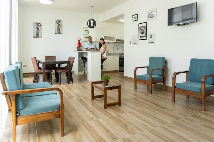 House Near Sea+kitchen+wifi+parking@islay Province - Mollendo