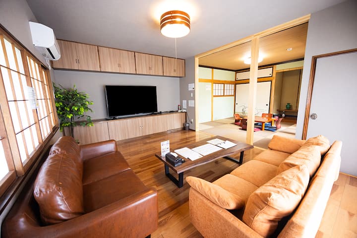 Oyado Ikoi/nikk Kinugawa Area/2bathroom/bbq/sauna - Nikkó