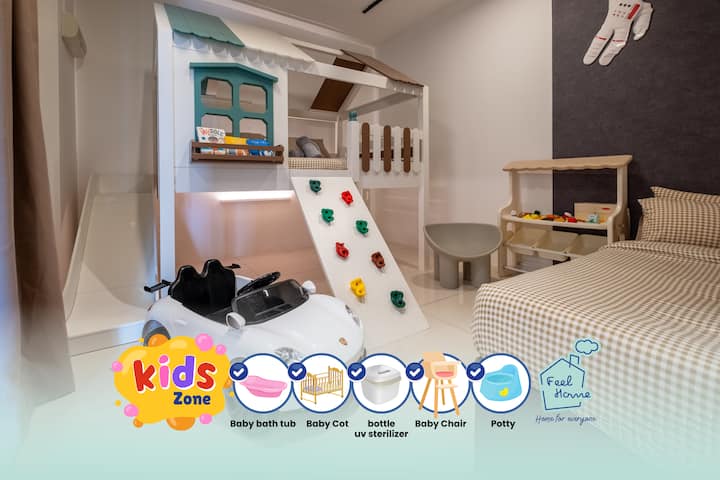 Retrojazz Kids House 15pax 4room - Setapak