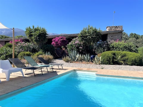 Spectacular villa with large pool