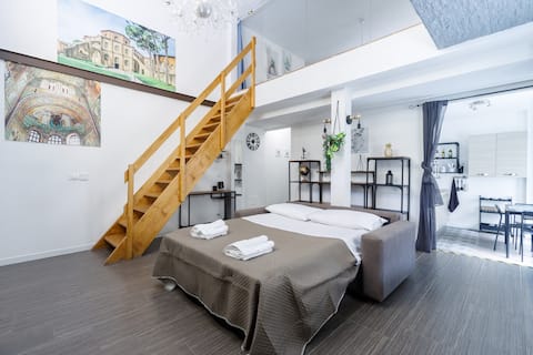 Annuncio Airbnb popolare: Alighieri Loft [Downtown] a Ravenna