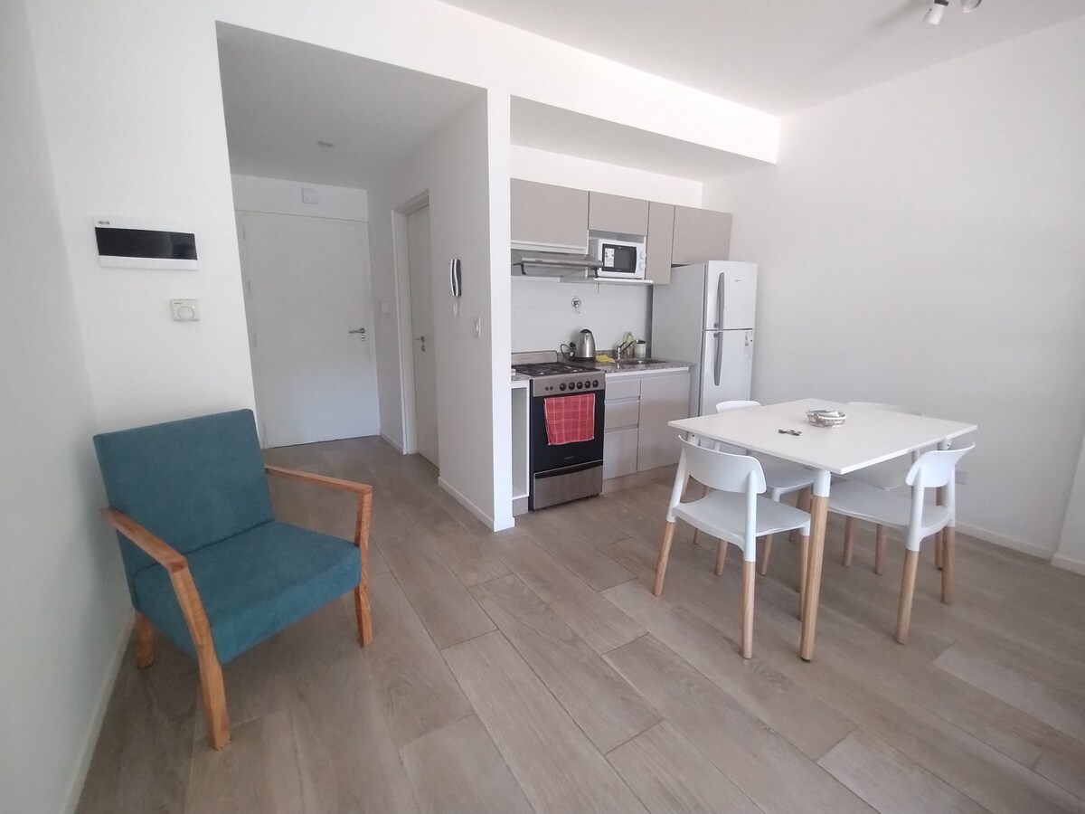Monoambiente a estrenar en Villa Crespo con vista a plaza