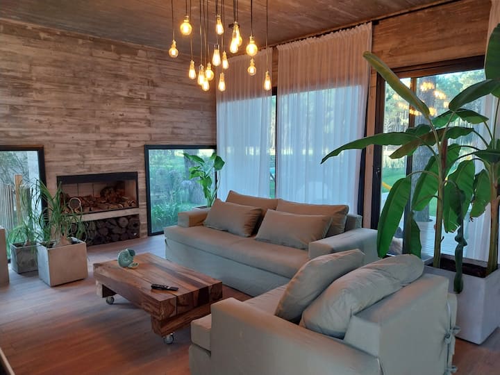 Casa Nueva Piscina 4 Dormitorios En Suites Al Golf - Pinamar