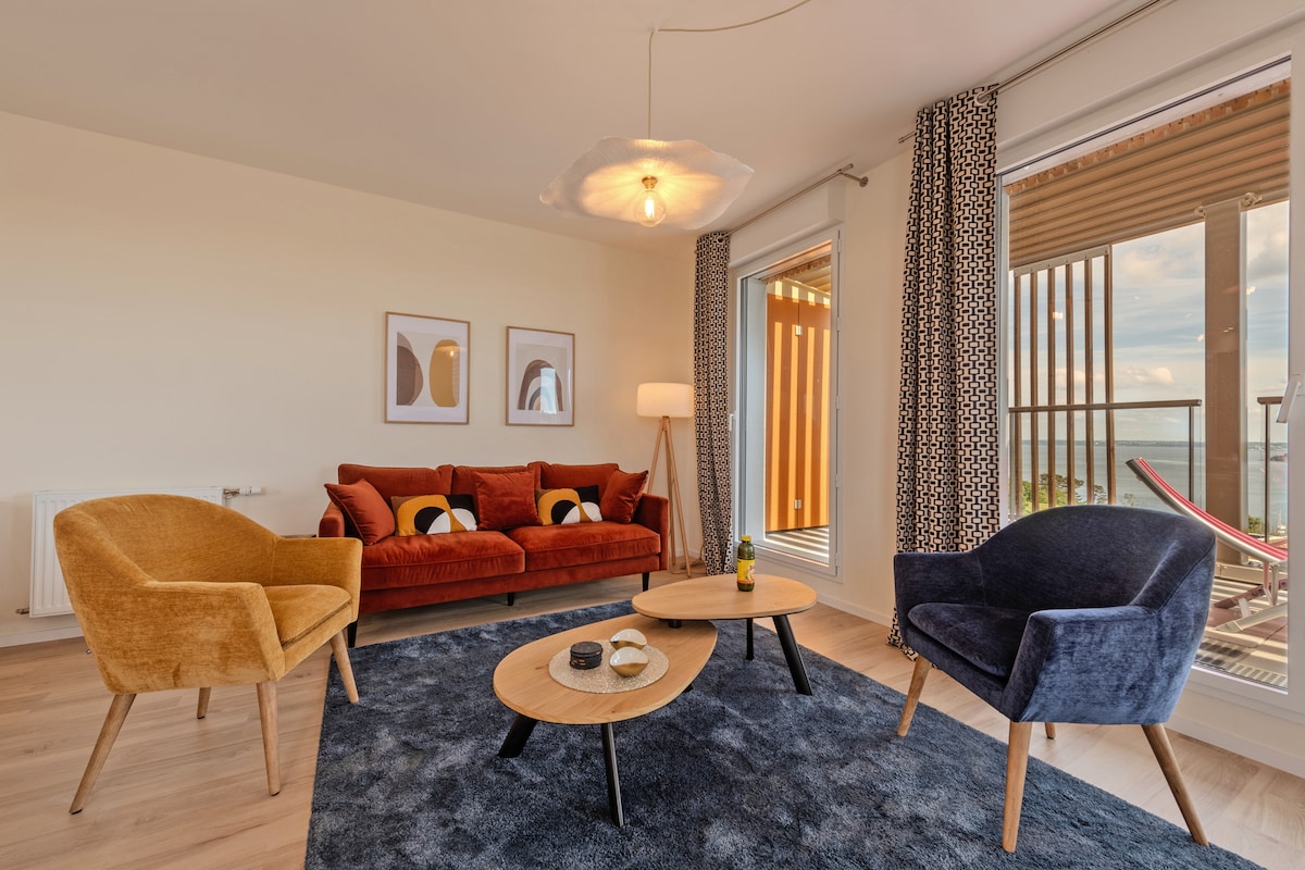Propriété Airbnb réussie: Luxury apartment with stunning sea views à Brest