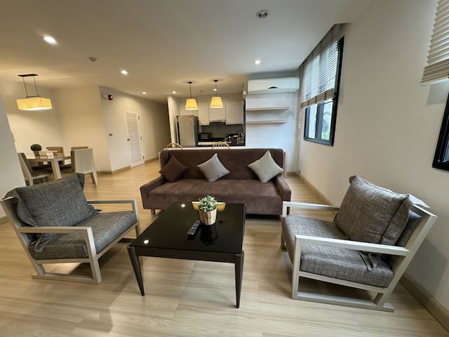 150sqm. Spacious 2Bedroom for 4ppl. FREE Shuttle