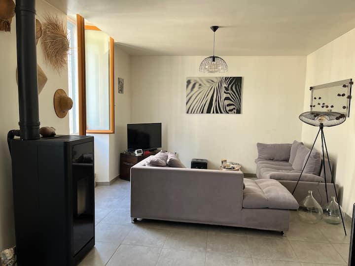 Maison+jardin Laroque - 20m Rivière - Ganges