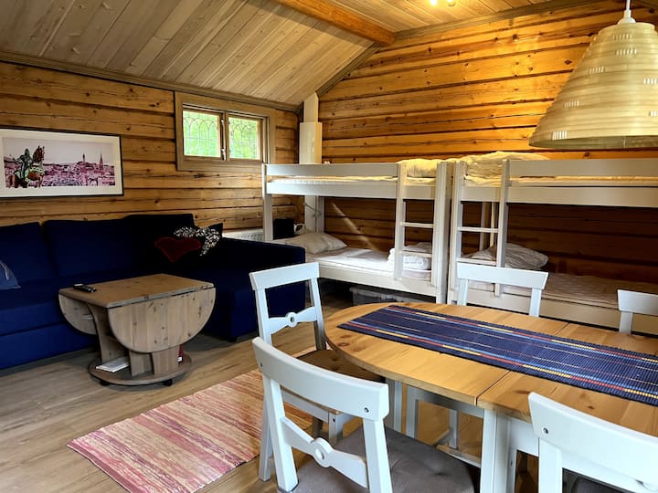 Modern Stuga På Sjötomt Vid Orsasjön - Mora