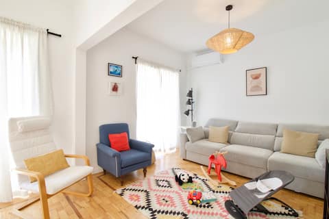 Top Airbnb: Lisbon Family Nest | Kids+City+Adventure em União Das Freguesias De Almada, Cova Da Piedade, Pragal E Cacilhas