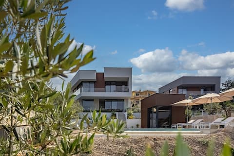 Luxury Villa by the Sea with Pool and Sand