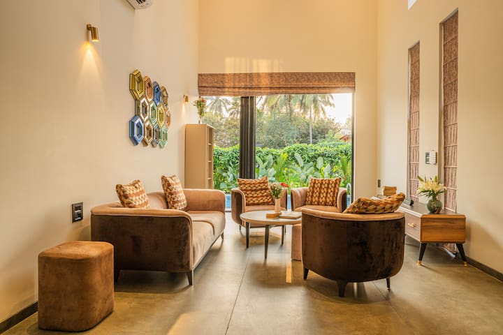 Calangute Villa 3BHK with Big Pvt Pool