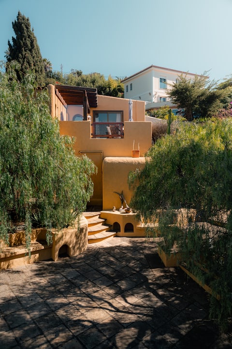 El Refugio: Bungalow Delia, Sauna, heated Pool