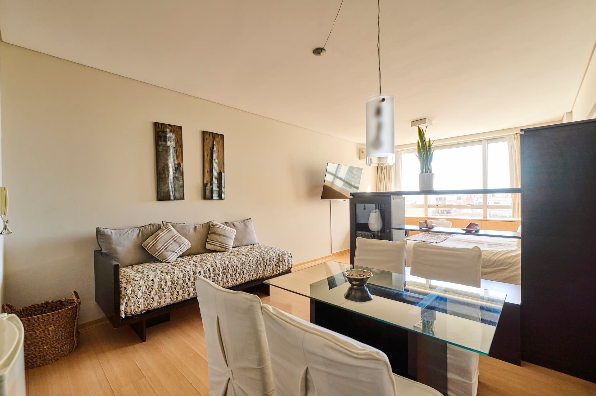 Studio no 12º andar em Recoleta com piscina e academia