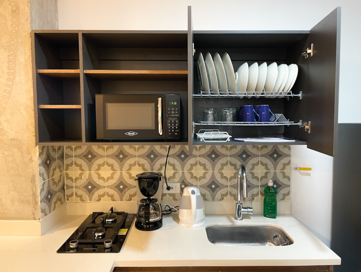 Modern Studio W/ King Size Bed Near Estadio Metro - コロンビー メデジン