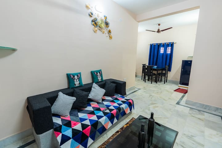 1bhk Flat Nr Swargadwar W/sea View+ac+wifi+parking - プリー