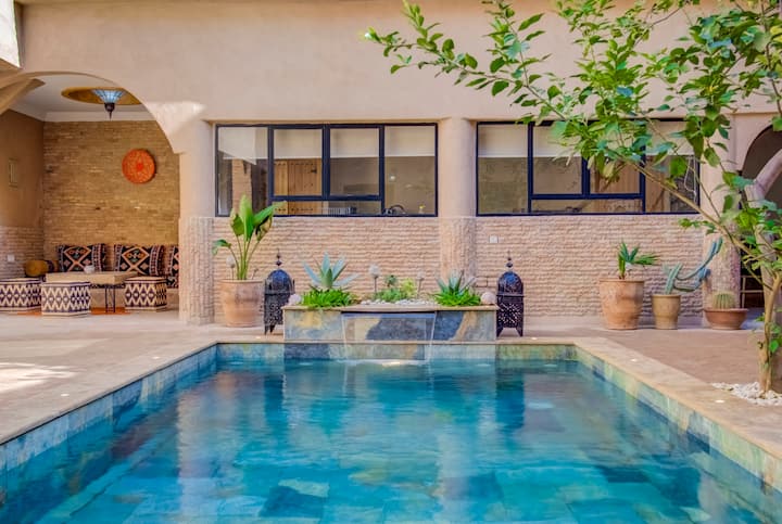 Riad De Prestige :Sérénité Et Luxe En Centre-ville - Taroudant