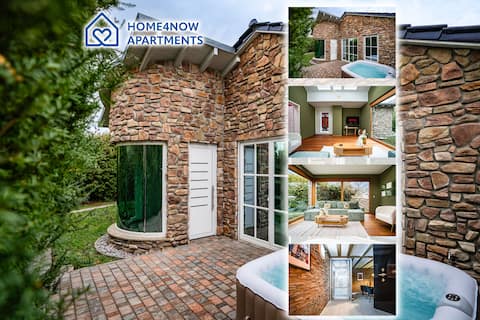 Designhaus | Whirlpool | Garage | Wifi | Garten