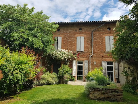 House with private pool, garden, 
 wifi