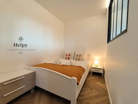 Renovated Studio-2 Pers-Secure Parking-10 min to Center