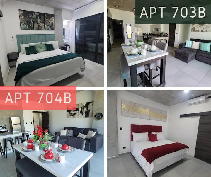 Park Tower - 2 Apt - 6 Bdr W A/c - 6 Bth - San Salvador