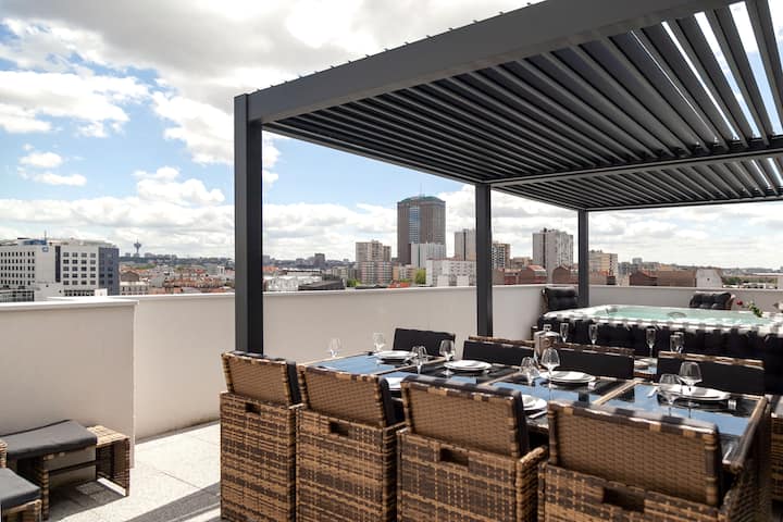 Appartement Terrasse Spa - サン＝ドニ