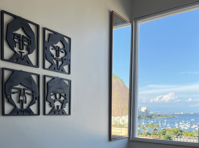 Rio de Janeiro: Apt. Sol & Mar Enseada de Botafogo