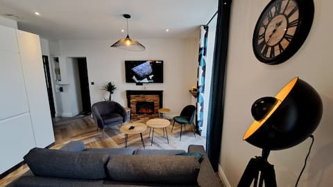 Airbnb performant: L'indigo, near city of gastronomy & town center à Dijon