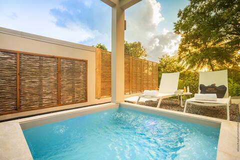 CocoonHuts Martinique  Blue-Caribbean Apparthotel
