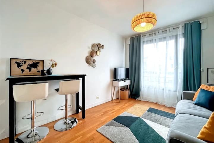 Cosy Apt Paris Montparnasse Porte Versailles+pking - ibis Paris Alesia Montparnasse