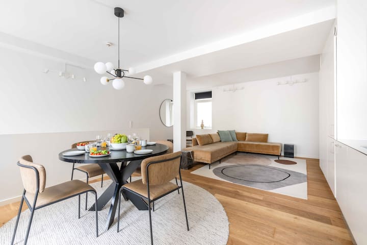 Spacious Double-Apt for 10 in CPH City Center