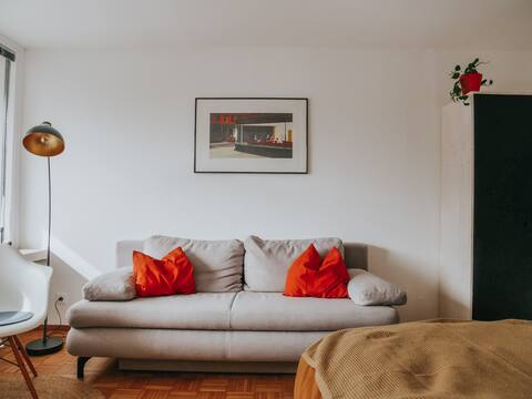 Leistungsstarkes Airbnb: Small penthouse with mountain views in Immenstadt I.Allgäu