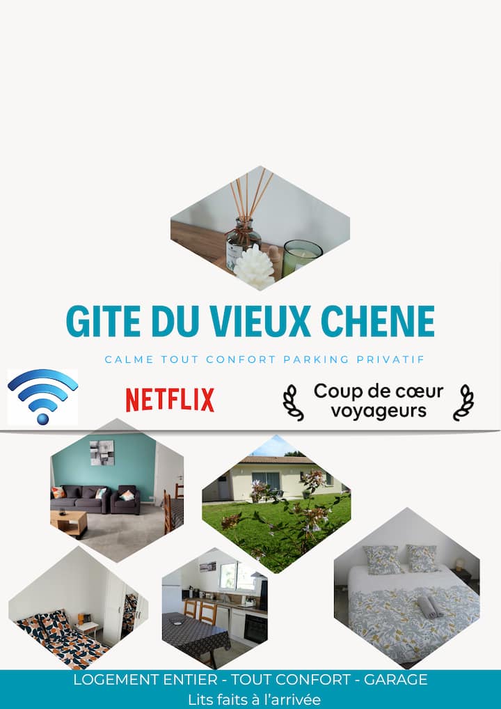 Gite Du Vieux Chêne * * * - Gironde