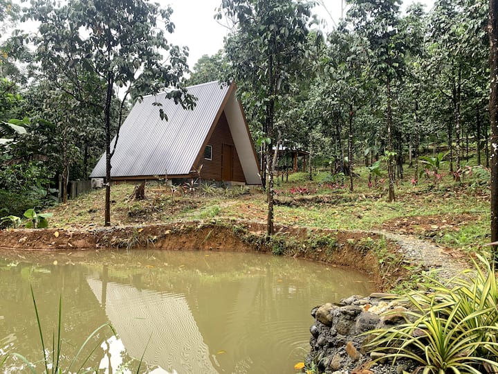 A-frame Cabin By The River - Sablayan