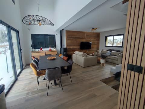 New Chalet 10p Spa-Terrace near Font Romeu