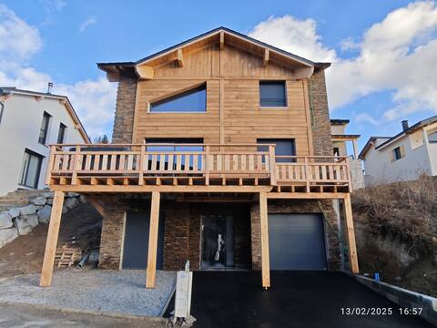 New Chalet 10p SPA-Terrace near Font Romeu