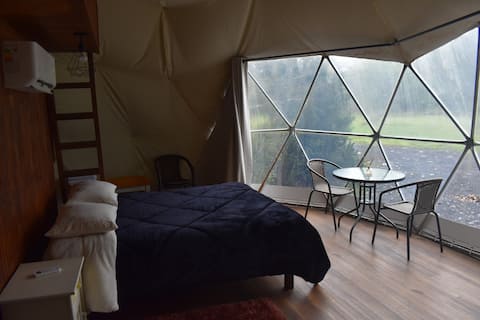 Popular Airbnb listing: Domo Liwen in Melipeuco