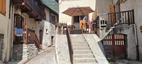 Quiet village house in medieval neighborhood.