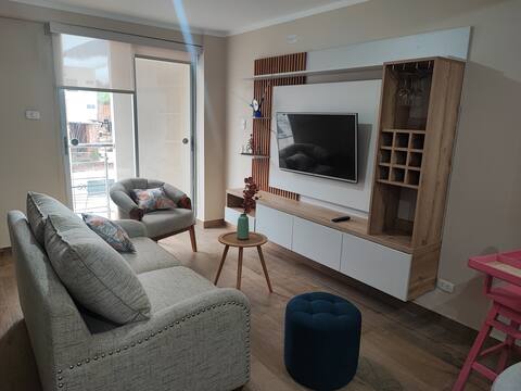Warm and spacious apartment