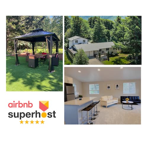 Spacious 2 Br Suite/MTN View/Modern PNW Getaway