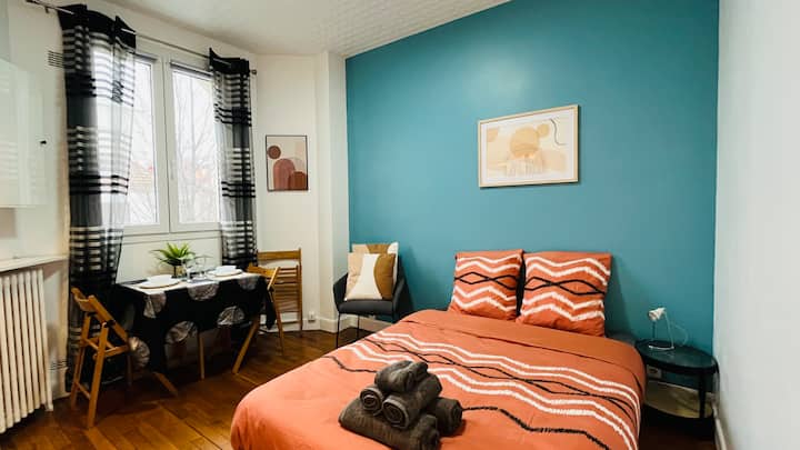 Studio Cosy Bien Situé Très Proche De Paris 14 E - Montrouge
