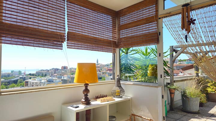 Terrazzo Di 50mq Con Vista Mare E Park Privato - Trieste