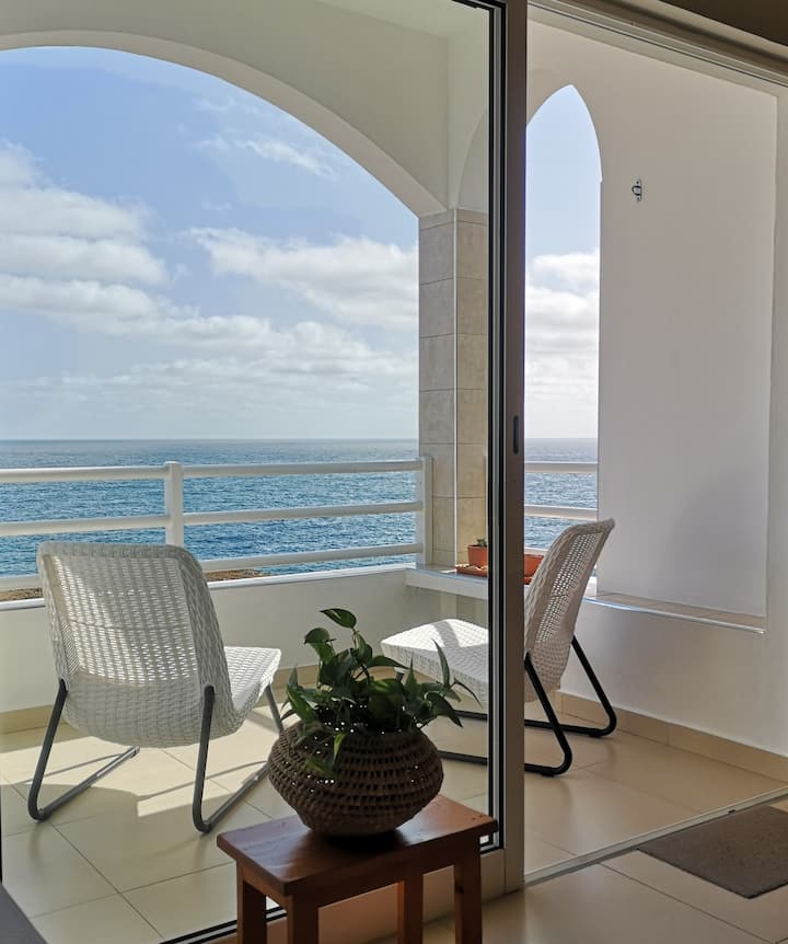 Hébergement Cosy Avec Vue Panoramique Sur L'océan. - Cabo Verde