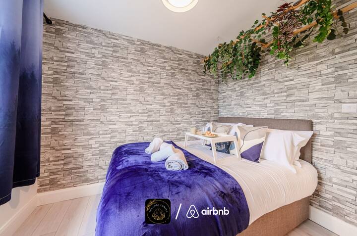 חדר שינה ב - The Cosy Corner Short Lets & Serviced Accommodation