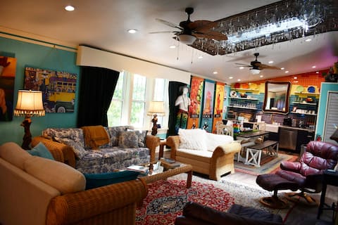 Top performing Airbnb: The Rainbow Carriage House in East Ybor