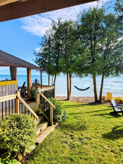 Beachfront cottage