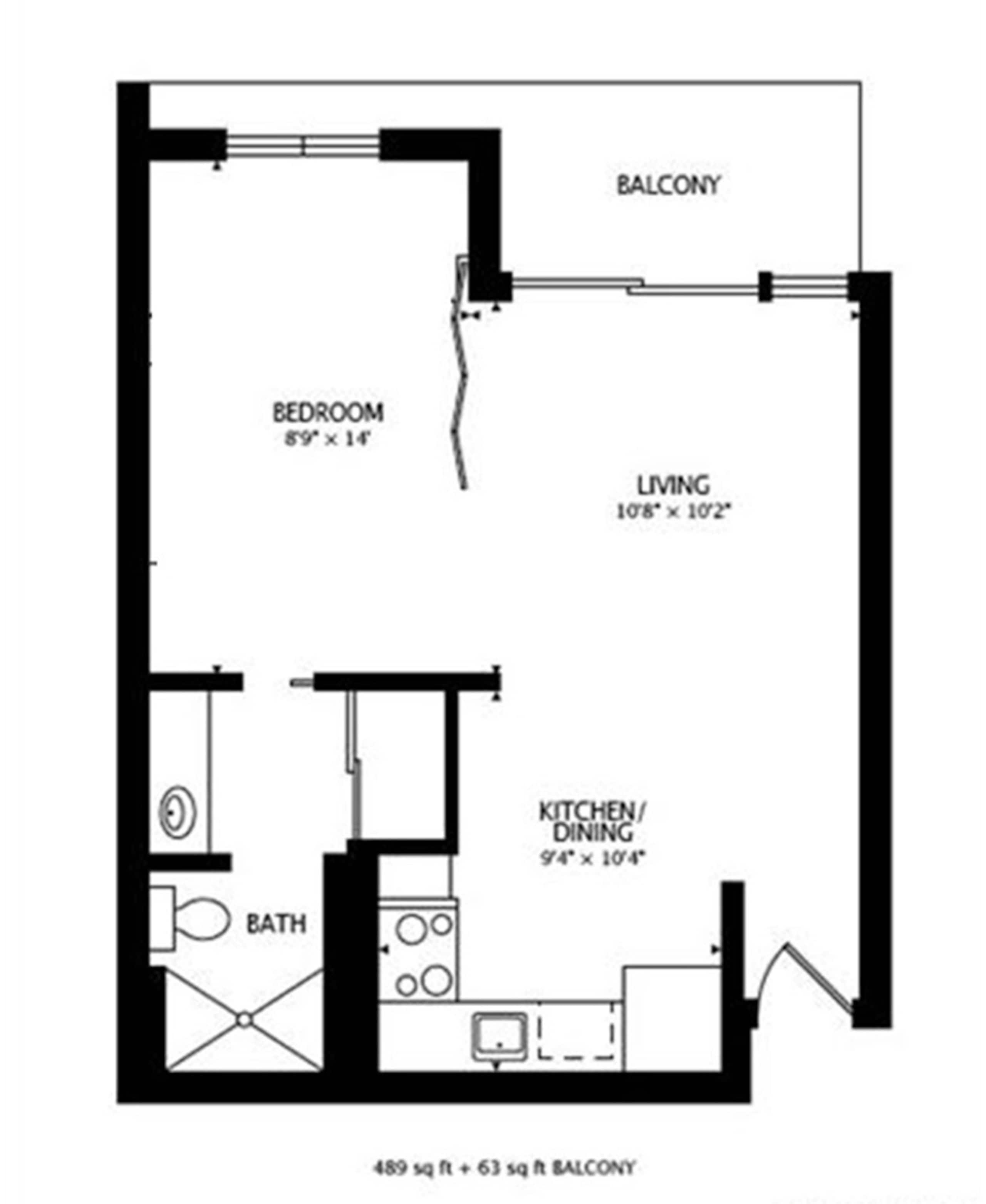 High-floor Ocean View FREE Parking 1BR AC Pool GYM - Main photo